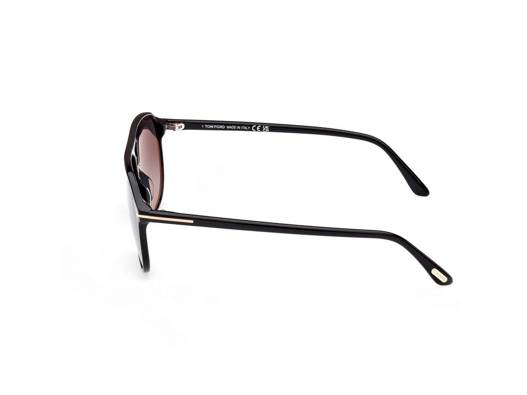 Shiny Black Male Sunglasses Tom Ford 889214403384