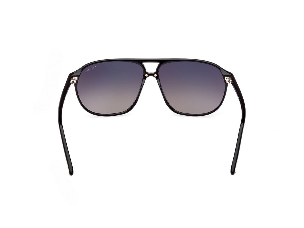 Shiny Black Male Sunglasses Tom Ford 889214403384