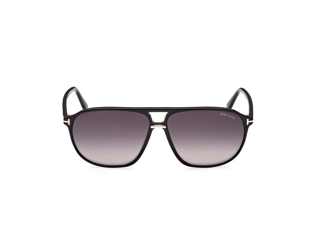 Shiny Black Male Sunglasses Tom Ford 889214403384