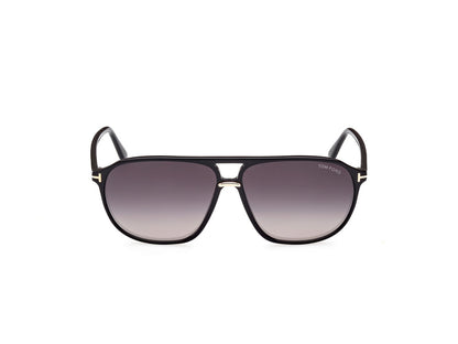 Shiny Black Male Sunglasses Tom Ford 889214403384