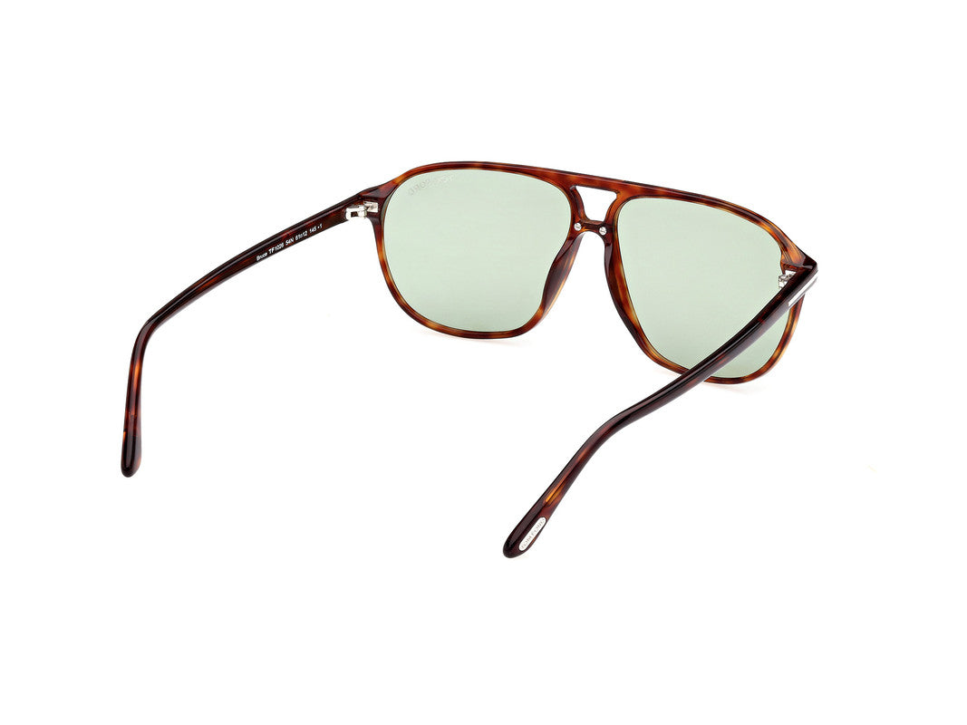 Red Havana Male Sunglasses Tom Ford 889214403414