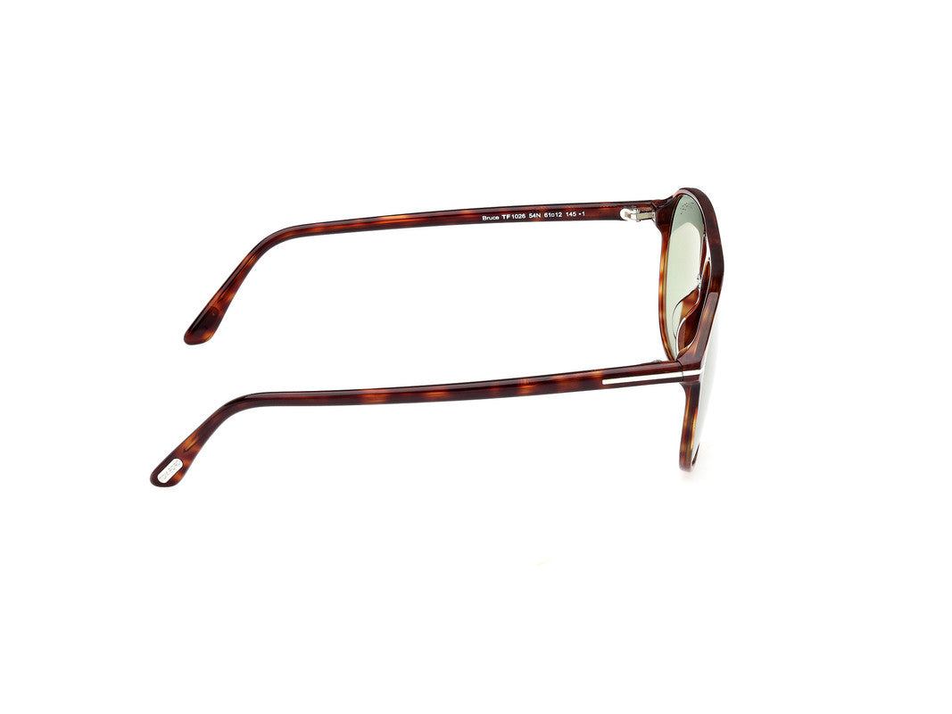 Red Havana Male Sunglasses Tom Ford 889214403414