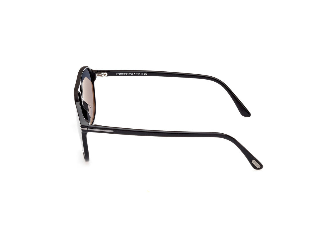 Shiny Black Male Sunglasses Tom Ford 889214403421