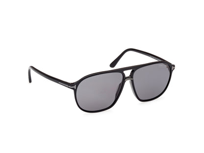 Shiny Black Male Sunglasses Tom Ford 889214403421
