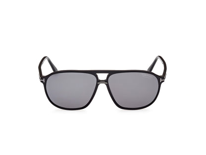 Shiny Black Male Sunglasses Tom Ford 889214403421