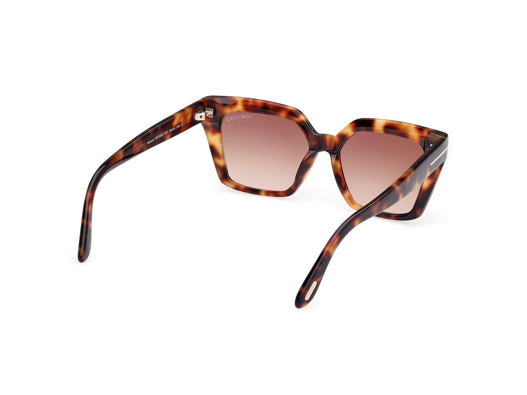 Blonde Havana Female Sunglasses Tom Ford 889214544285