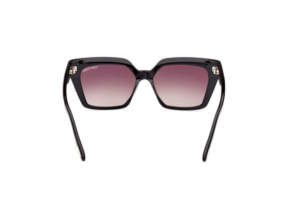 Shiny Black Gradient Or Mirror Violet Female Sunglasses Tom Ford 889214403940