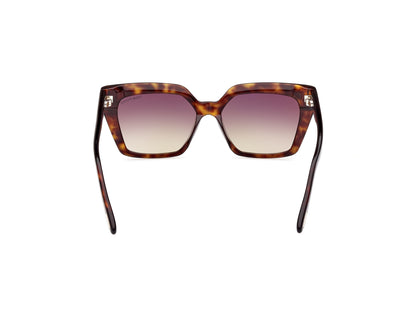 Dark Havana Gradient Brown Female Sunglasses Tom Ford 889214403971