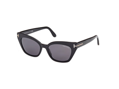 Shiny Black Female Sunglasses Tom Ford 889214403995
