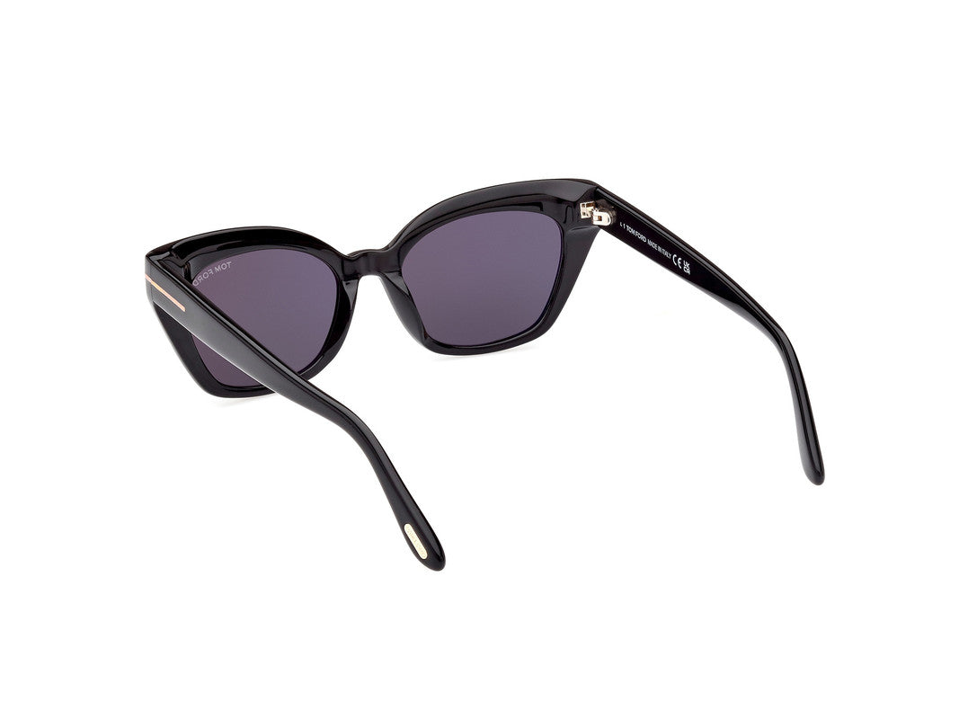 Shiny Black Female Sunglasses Tom Ford 889214403995