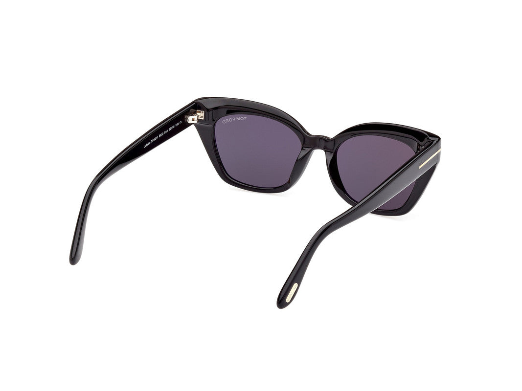 Shiny Black Female Sunglasses Tom Ford 889214403995