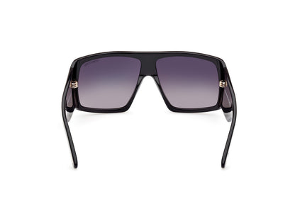 Shiny Black Unisex Sunglasses Tom Ford 889214403742