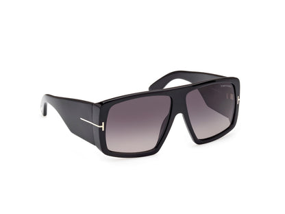 Shiny Black Unisex Sunglasses Tom Ford 889214403742
