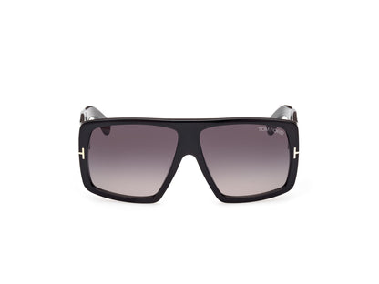 Shiny Black Unisex Sunglasses Tom Ford 889214403742