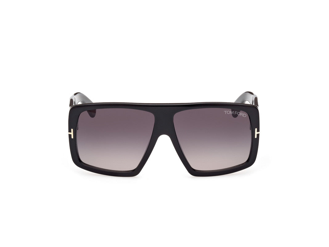 Shiny Black Unisex Sunglasses Tom Ford 889214403742