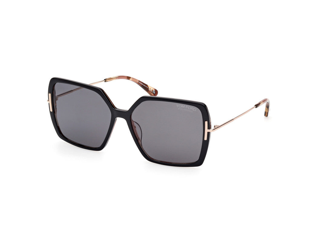 Black/Havana Female Sunglasses Tom Ford 889214542106