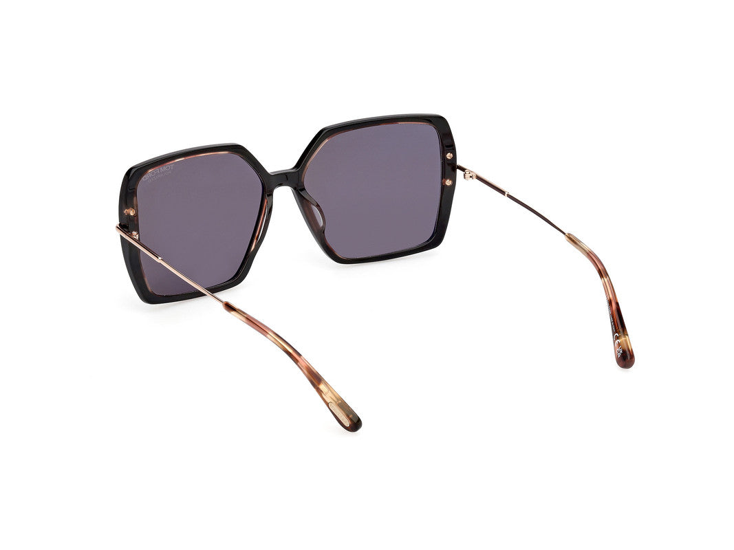 Black/Havana Female Sunglasses Tom Ford 889214542106