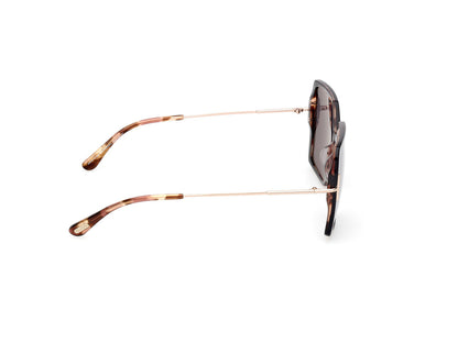 Black/Havana Female Sunglasses Tom Ford 889214542106