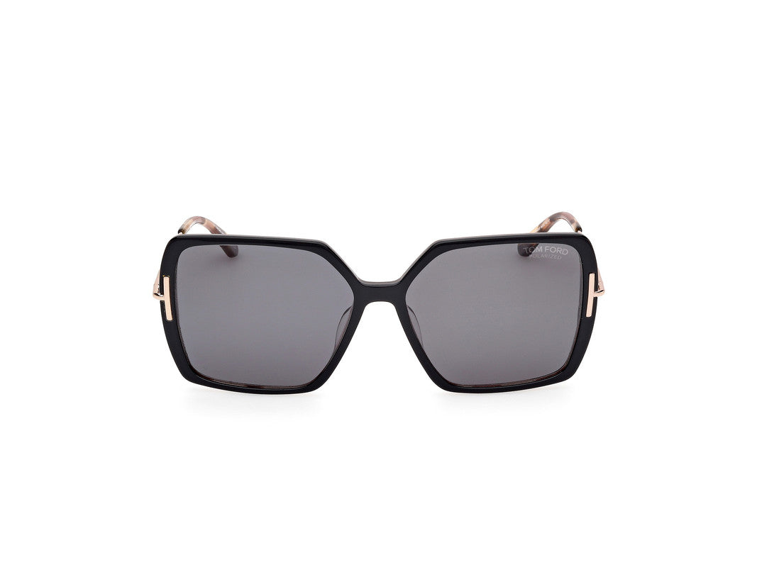 Black/Havana Female Sunglasses Tom Ford 889214542106
