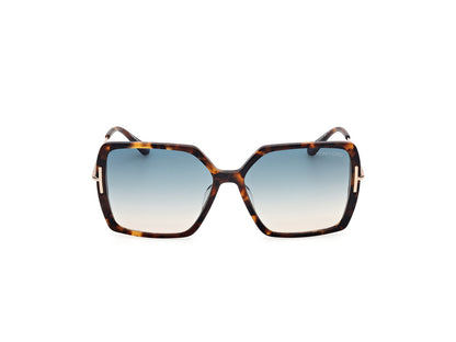 Dark Havana Female Sunglasses Tom Ford 889214542113