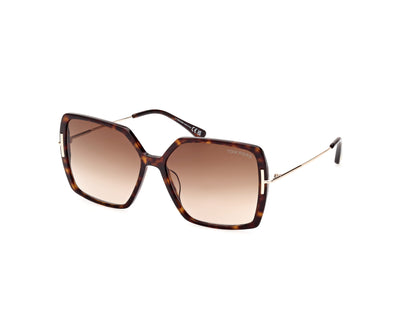 Dark Havana Female Sunglasses Tom Ford 889214403858