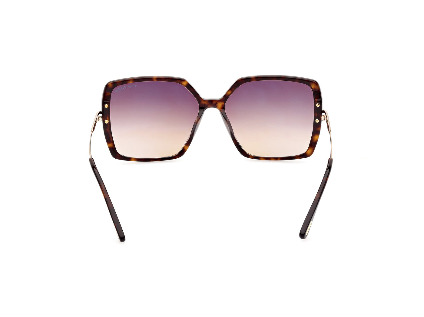 Dark Havana Female Sunglasses Tom Ford 889214403858