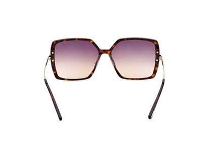 Dark Havana Female Sunglasses Tom Ford 889214403858