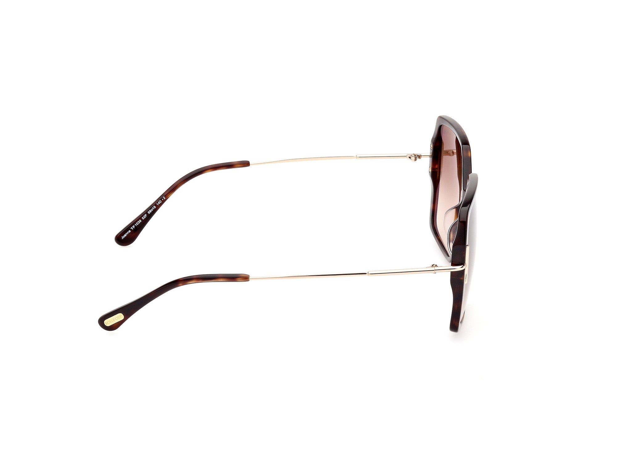Dark Havana Female Sunglasses Tom Ford 889214403858