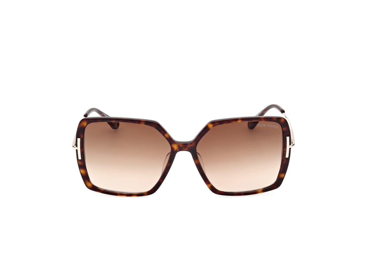 Dark Havana Female Sunglasses Tom Ford 889214403858
