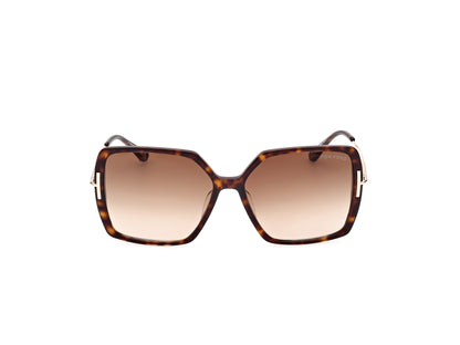Dark Havana Female Sunglasses Tom Ford 889214403858