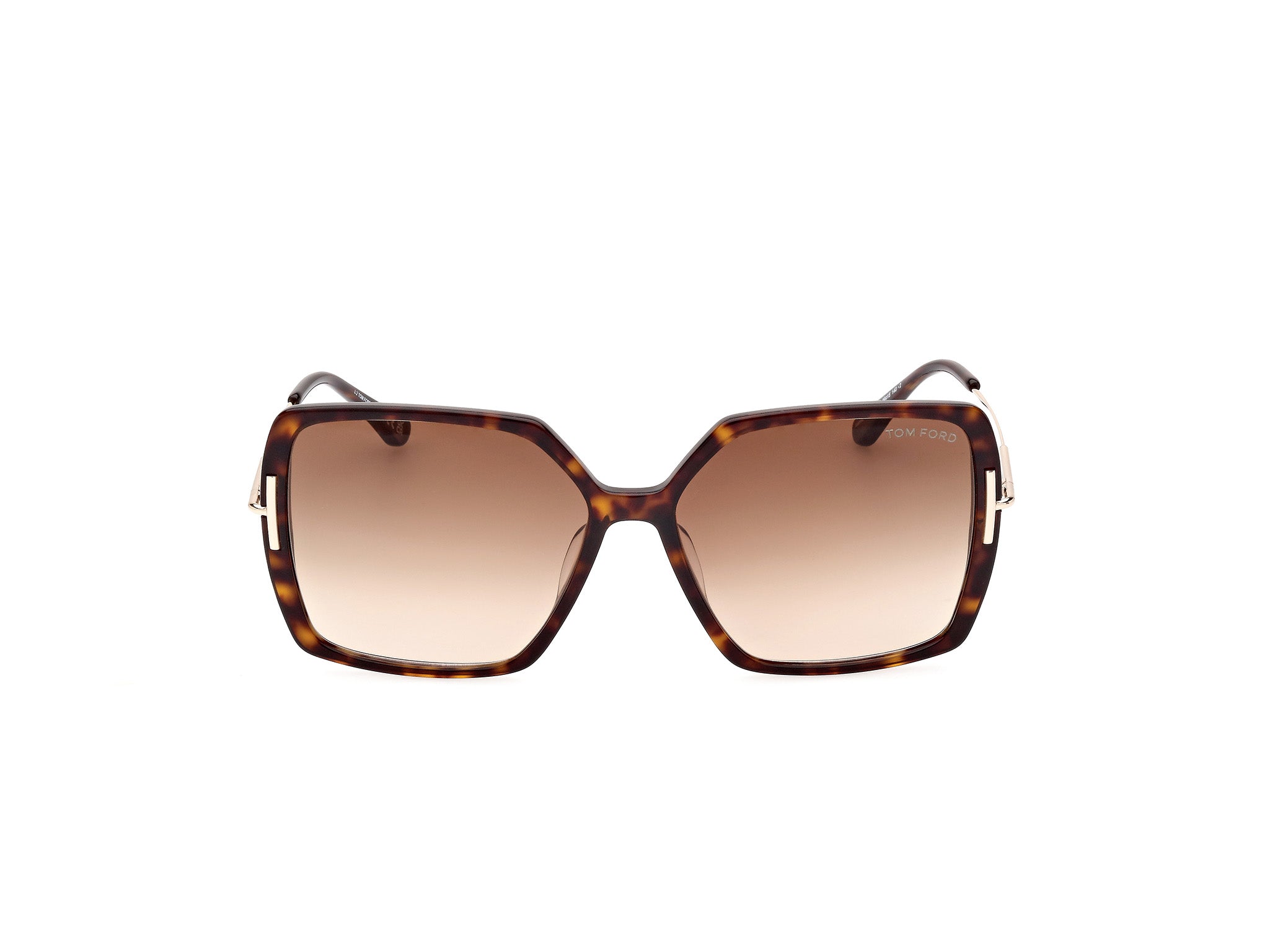 Dark Havana Female Sunglasses Tom Ford 889214403858