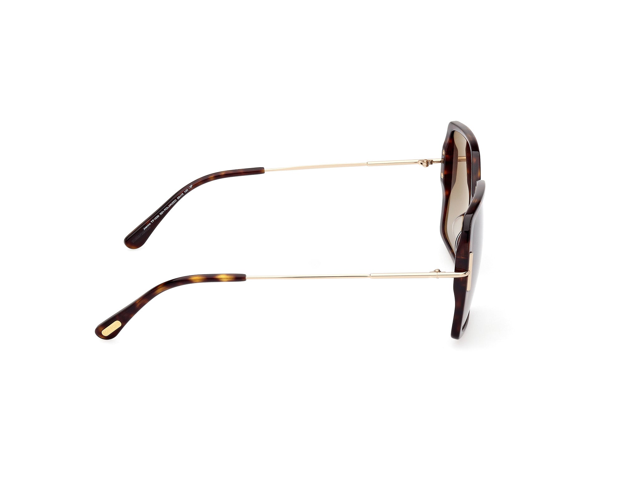 Dark Havana Female Sunglasses Tom Ford 889214442406