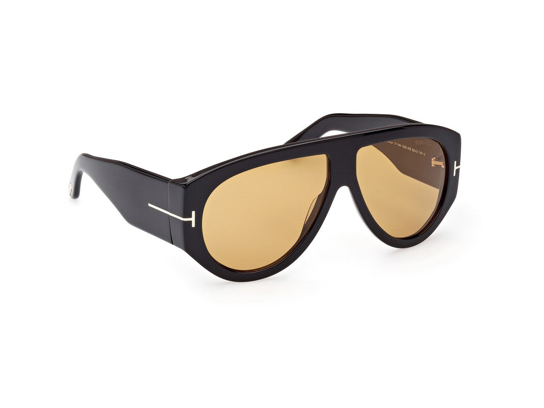 Shiny Black Male Sunglasses Tom Ford 889214402530