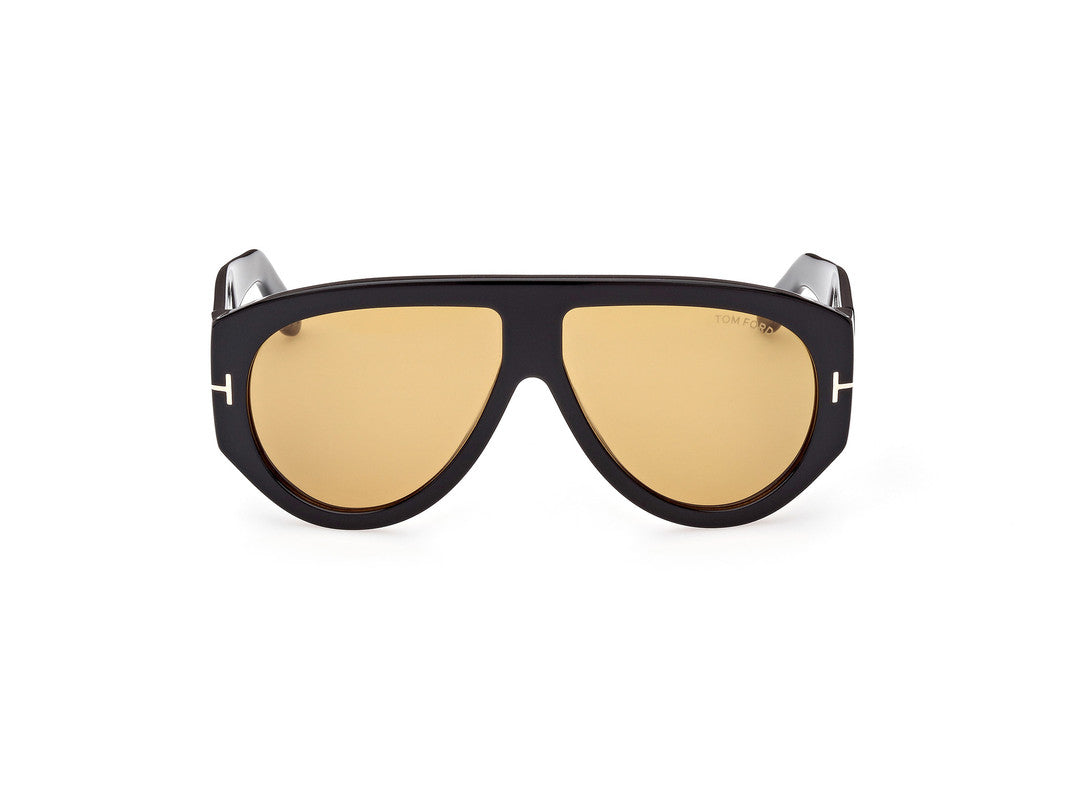 Shiny Black Male Sunglasses Tom Ford 889214402530