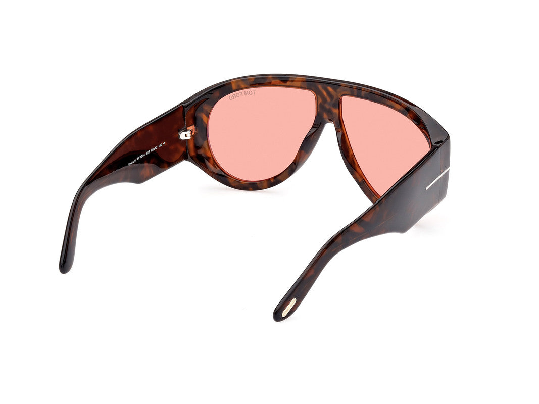 Coloured Havana Male Sunglasses Tom Ford 889214402547