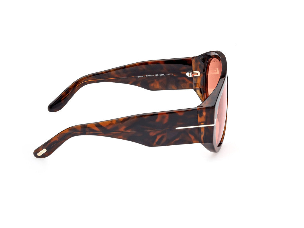 Coloured Havana Male Sunglasses Tom Ford 889214402547