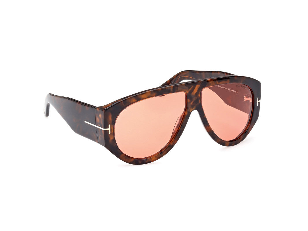 Coloured Havana Male Sunglasses Tom Ford 889214402547