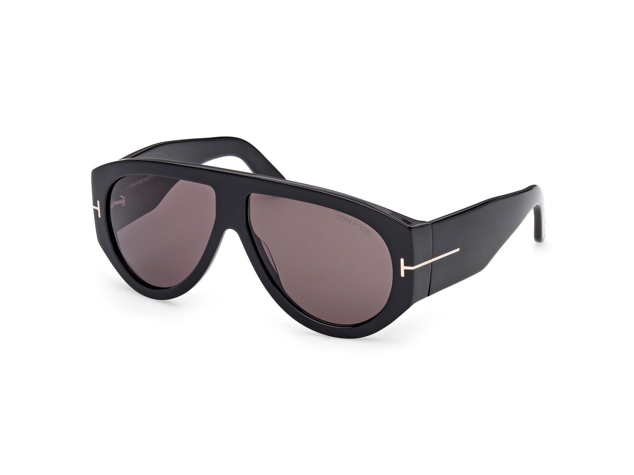 Shiny Black Male Sunglasses Tom Ford 889214602701