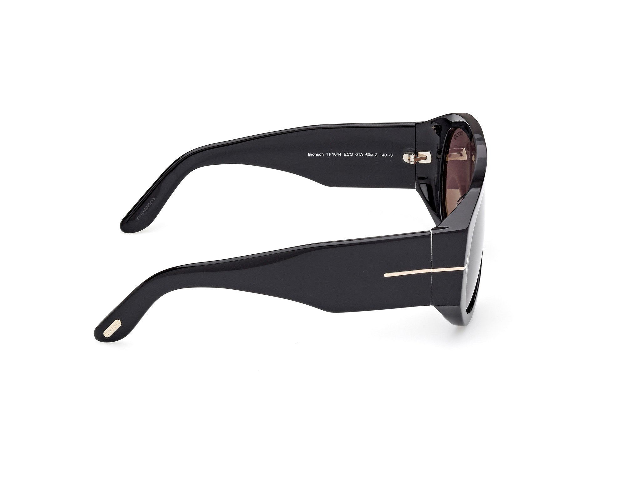 Shiny Black Male Sunglasses Tom Ford 889214602701