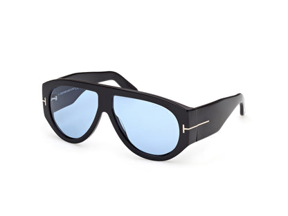 Shiny Black Male Sunglasses Tom Ford 889214519788