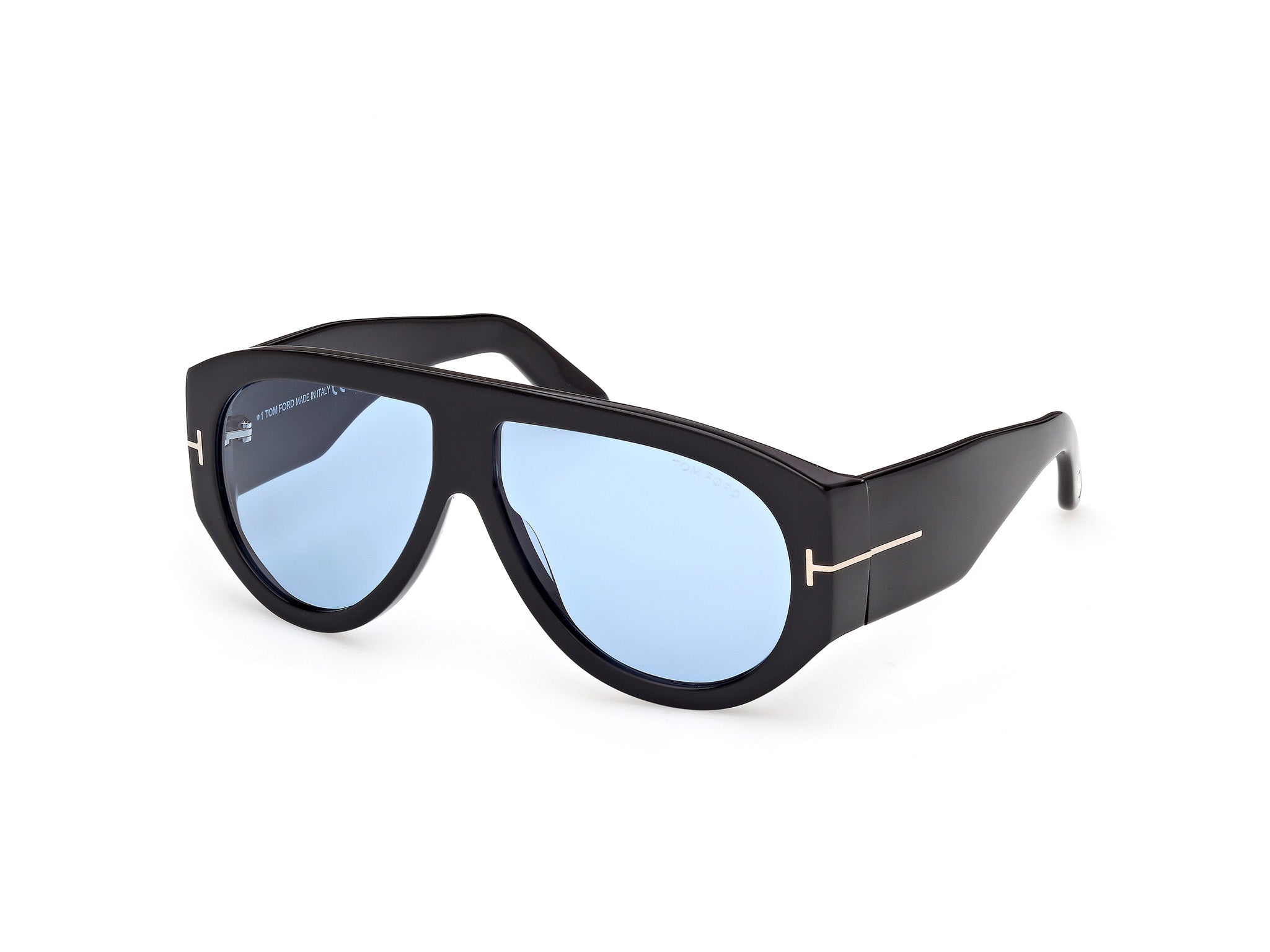 Shiny Black Male Sunglasses Tom Ford 889214519788