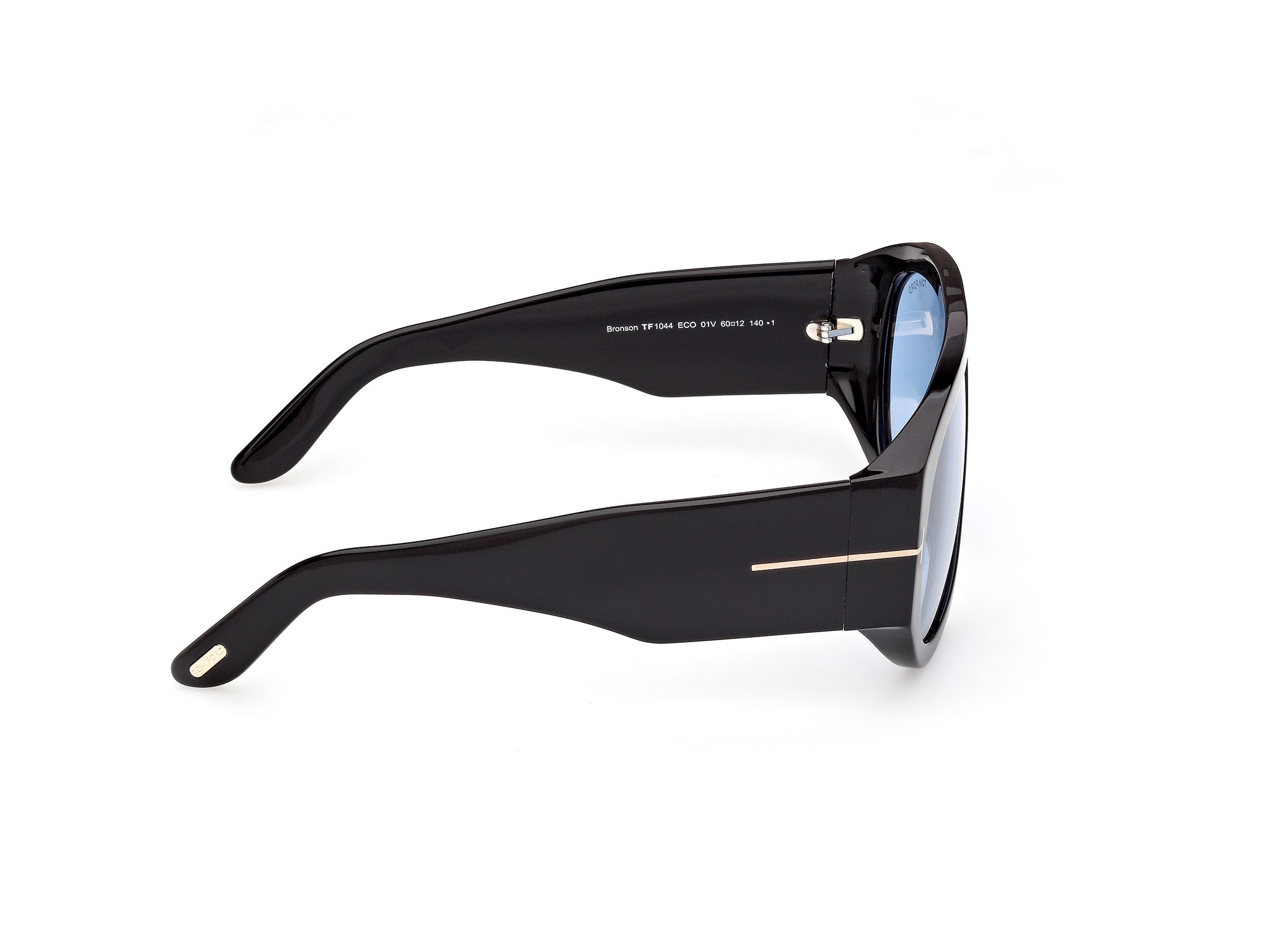 Shiny Black Male Sunglasses Tom Ford 889214519788