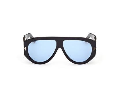 Shiny Black Male Sunglasses Tom Ford 889214519788
