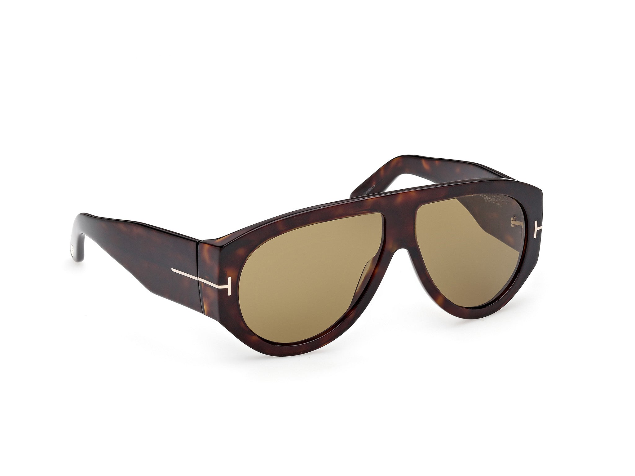 Dark Havana Male Sunglasses Tom Ford 889214602718