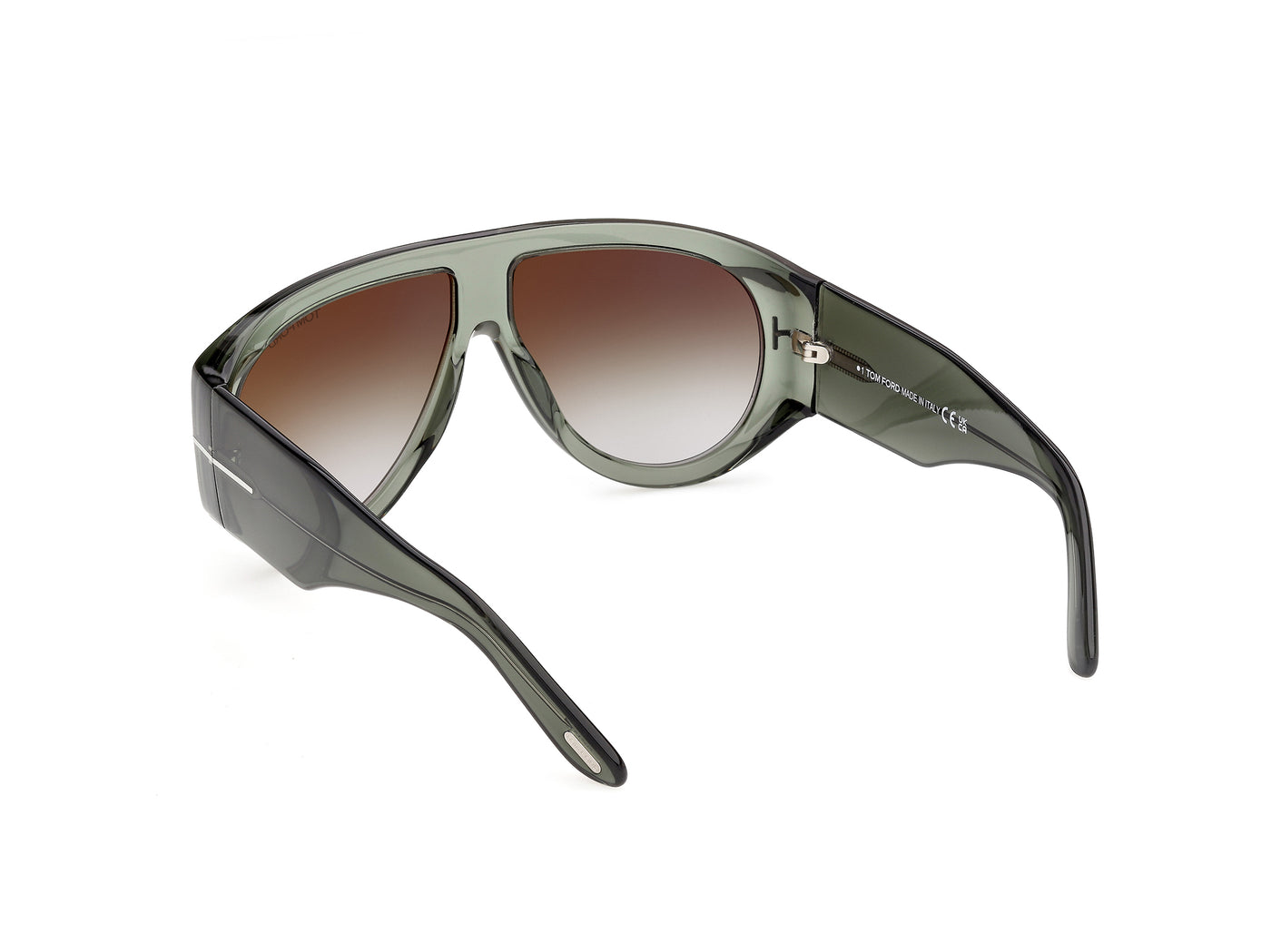 Shiny Light Green Male Sunglasses Tom Ford 889214684080