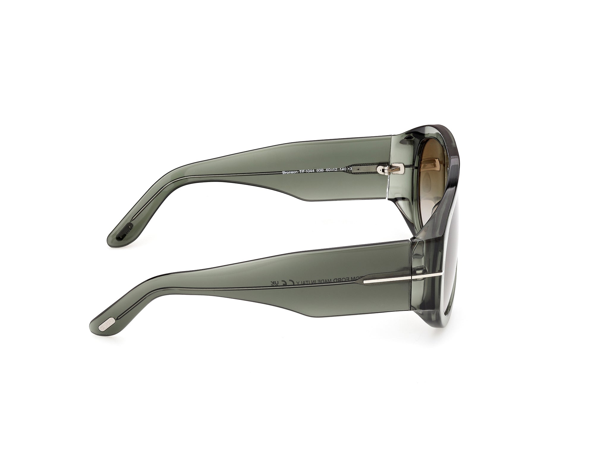 Shiny Light Green Male Sunglasses Tom Ford 889214684080