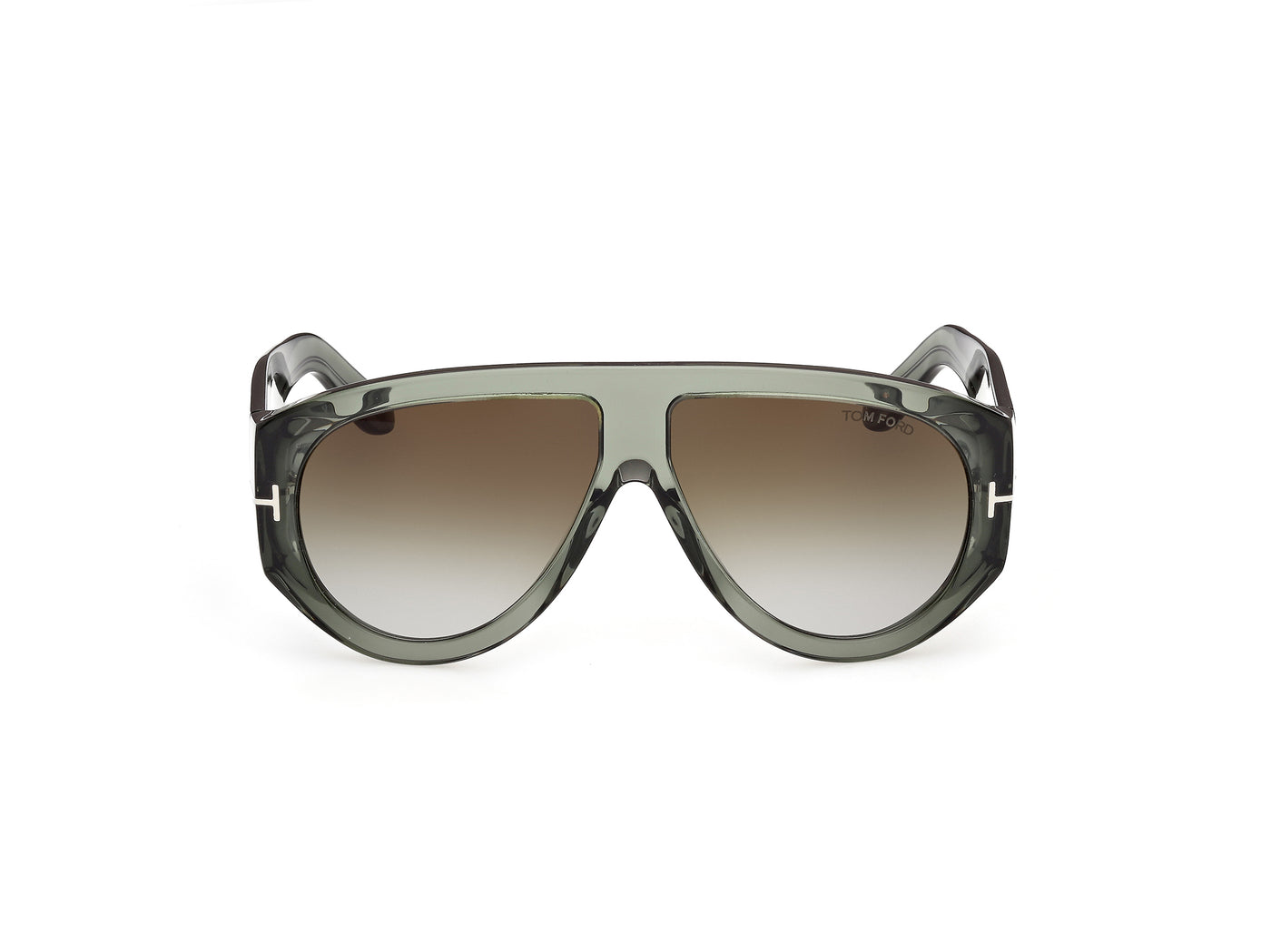 Shiny Light Green Male Sunglasses Tom Ford 889214684080
