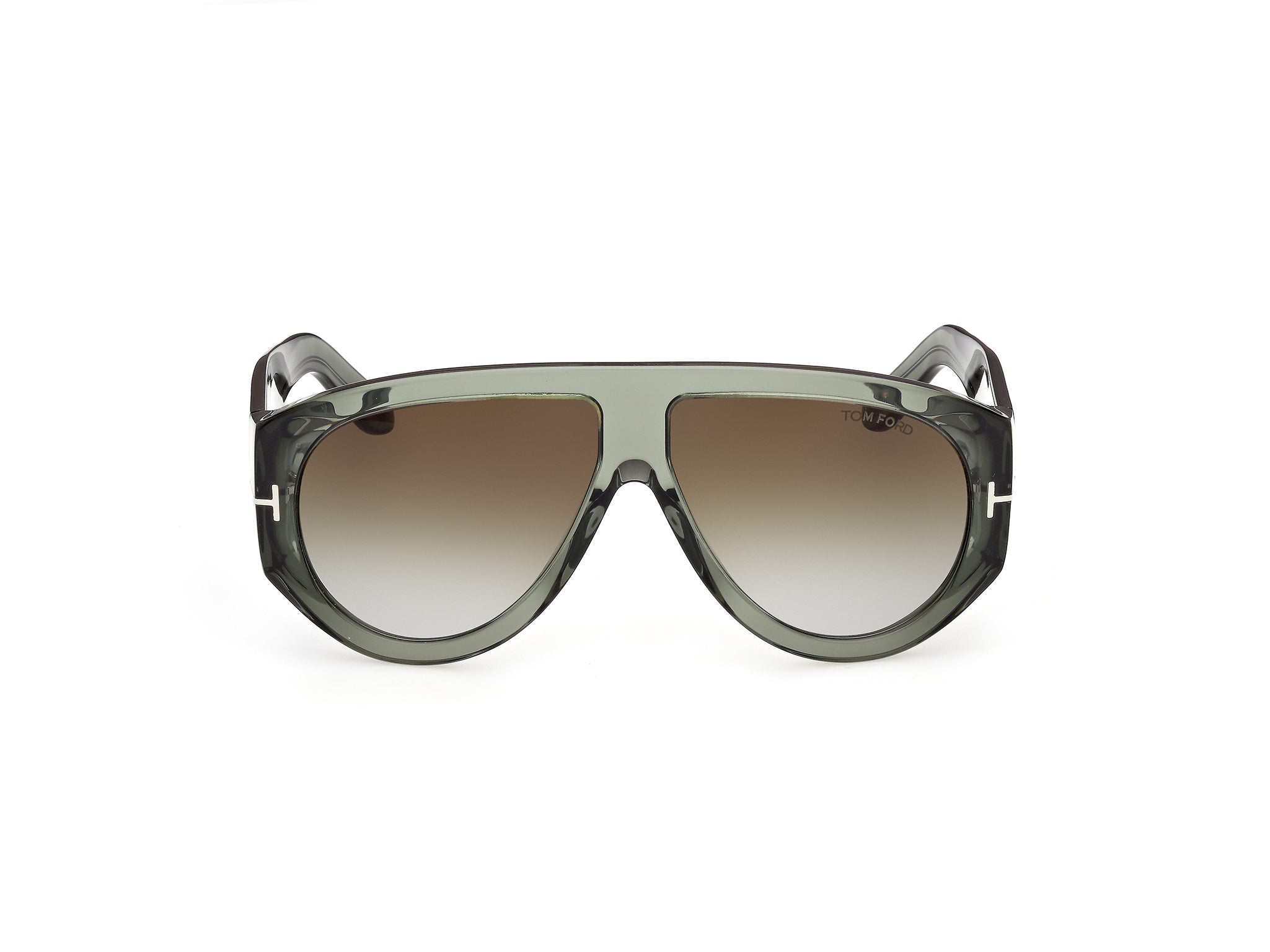 Shiny Light Green Male Sunglasses Tom Ford 889214684080