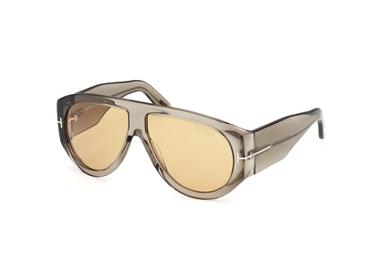 Shiny Light Green Male Sunglasses Tom Ford 889214684097
