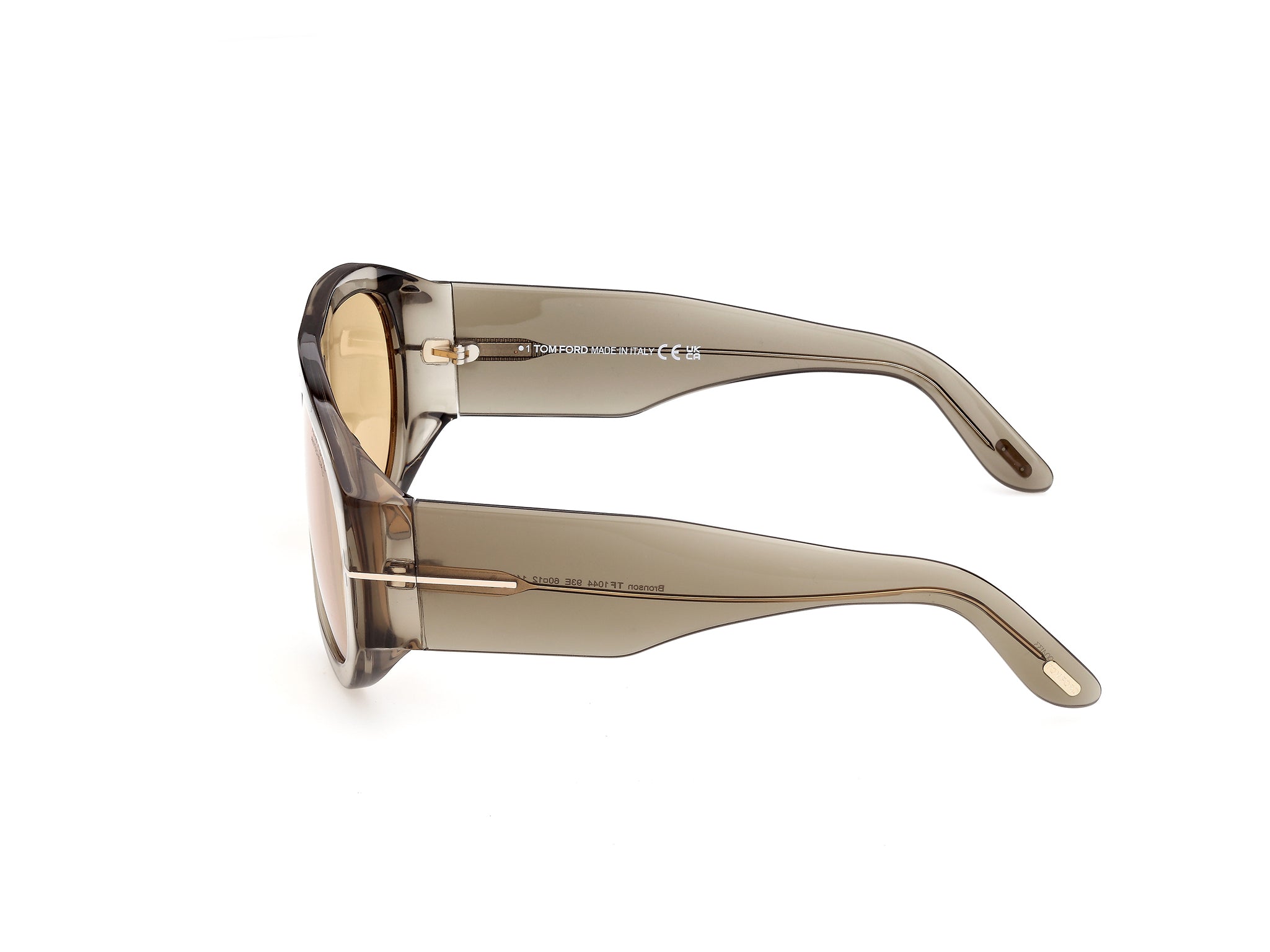 Shiny Light Green Male Sunglasses Tom Ford 889214684097